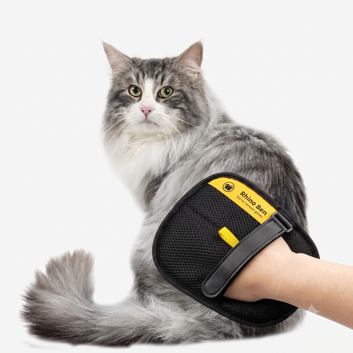 PET HAIR REMOVAL GLOVES